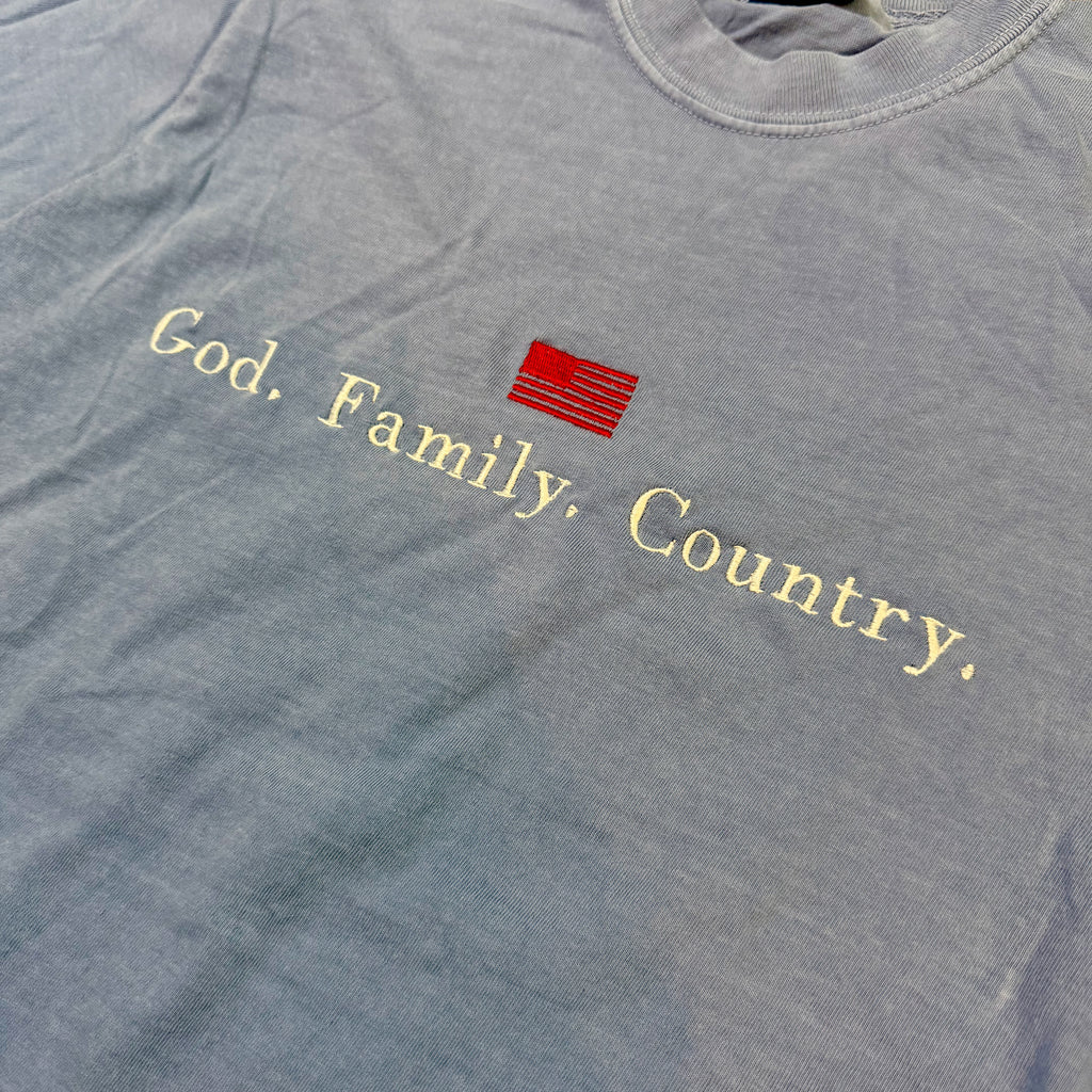 God Family Country Shirt