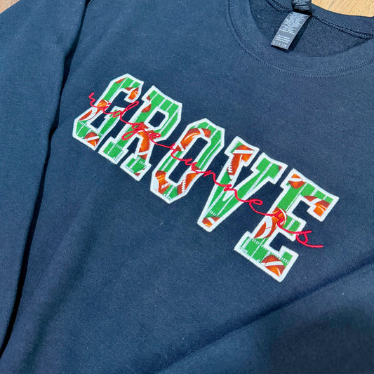 Grove Ridgerunners Football Sweatshirt