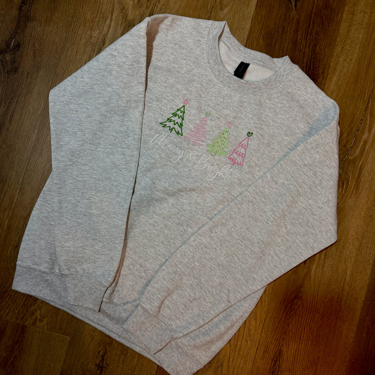 Merry and Bright Crewneck Sweatshirt
