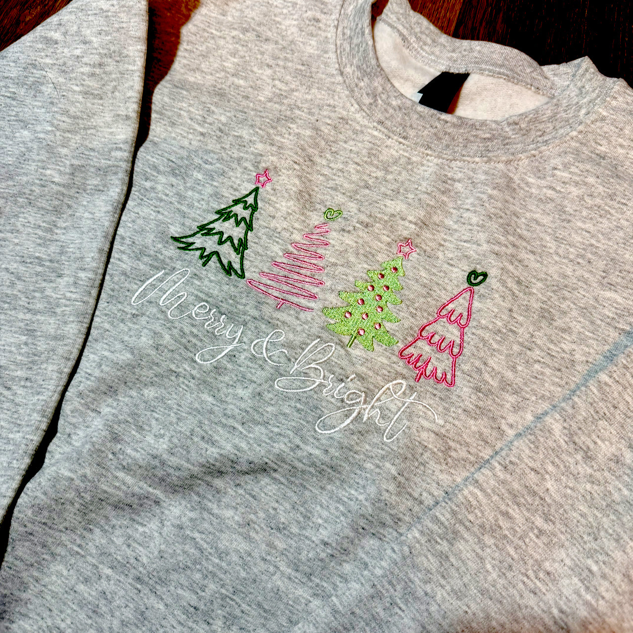 Merry and Bright Crewneck Sweatshirt