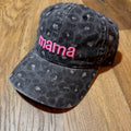 Mama Cheetah Print Unstructured Cap